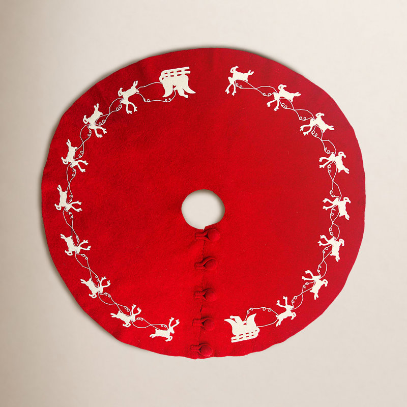 Reindeer Tree Skirt
