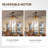 46" Boho Caged Standard Ceiling Fan With Lights and Remote Smart App Control, 6 Wind Speed Quiet DC Motor