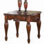 Table d'appoint en cerisier avec pieds fins en spirale