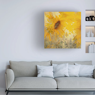 Art sur toile tournesol bologle Nel Talen