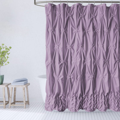 Jermesha Shower Curtain with Hooks Included