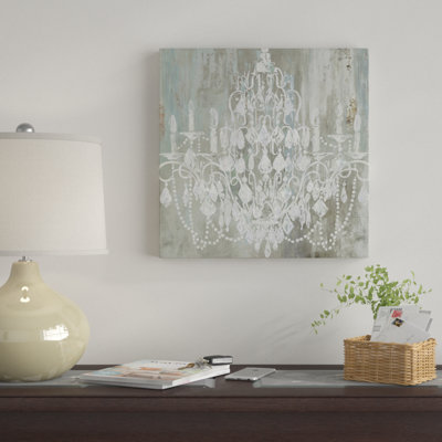«Chandelier», reproduction sur toile