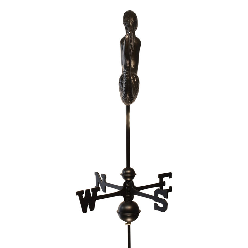 Girouette sirène, Noir