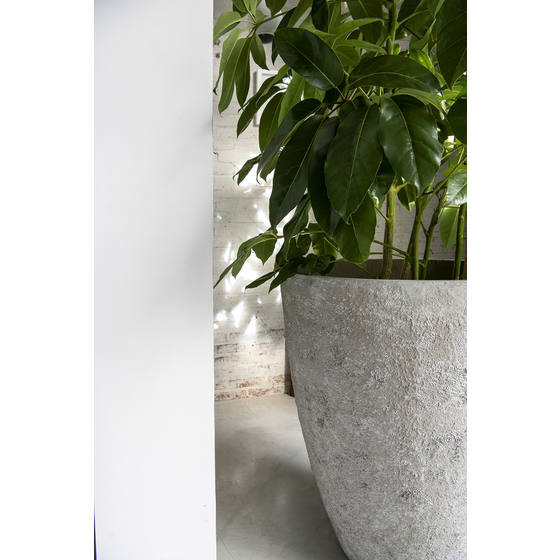 Handmade Planter Box, White, 15 x 15 x 15