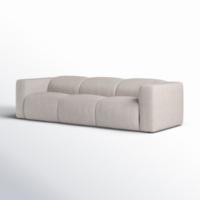 Amed 121" Genuine Leather Reclining Sofa