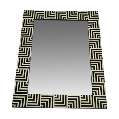 Bone Flat Wall Mirror