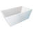 Bellevue 60'' x 32'' Soaking Solid Surface Bathtub-88695064-88695058