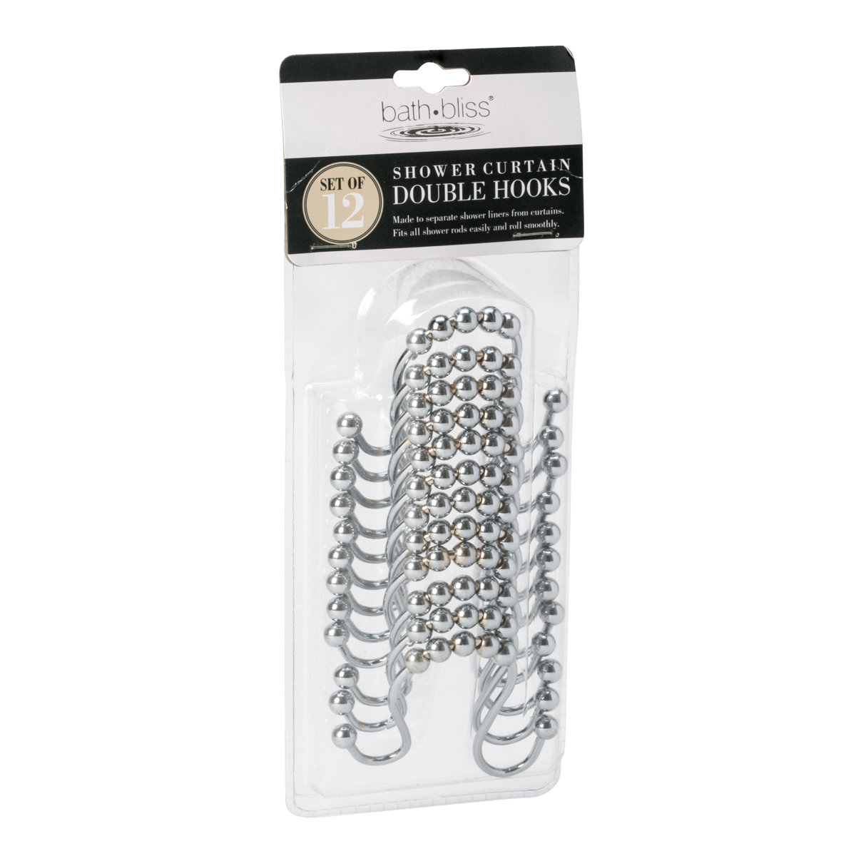 Royola Metal Shower Curtain Hook (Set of 12)
