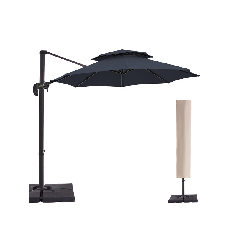 Parasol en porte-à-faux 108 po, Marine