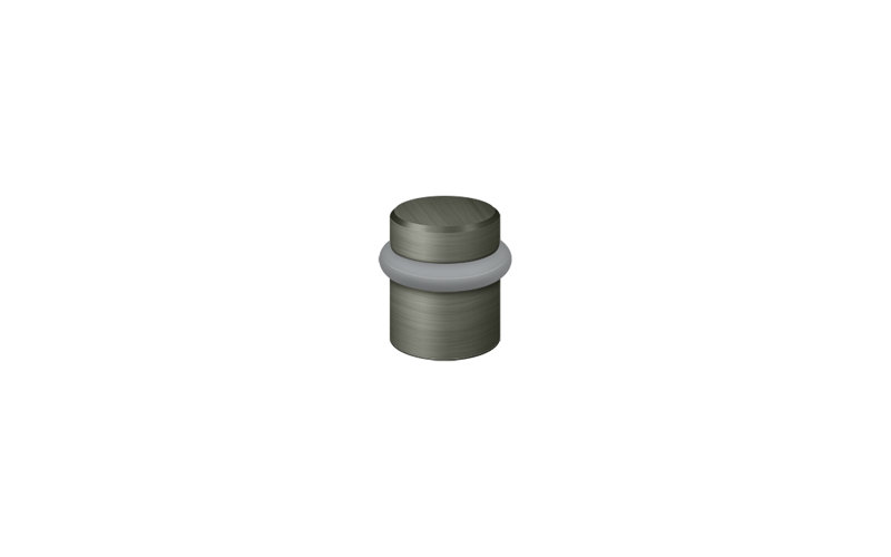 Kick Stop, Antique Nickel