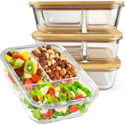 Dorissa 30oz. Glass Food Storage Container