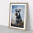 Schnauzer Informel - Single Picture Frame Rectangle Print on Wood-94220245-94220244