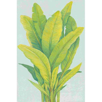 Chartreuse feuillage tropical I