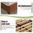 Wooden platform bed with upholstered base-2029263071-2029263066