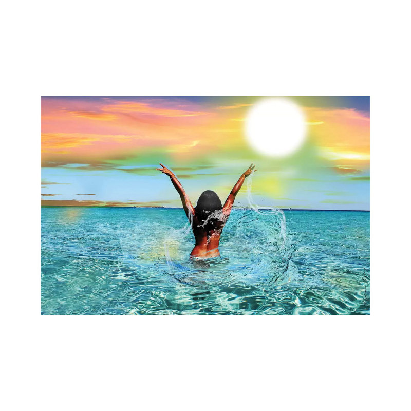 In My Element by Yvonne Coleman Burney - Print on Canvas, 20.32 cm H x 30.48 cm W, Wrapped Canvas