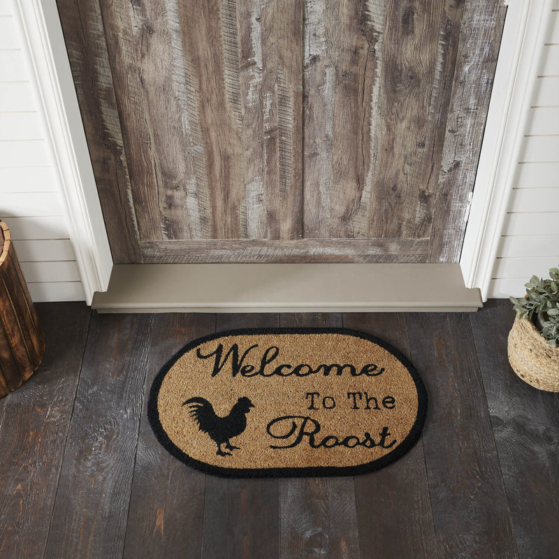  Down Home Outdoor Doormat, 20" W x 30" L