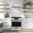 Espresso Donatello 30" Induction Range Slide-in, 4 Elements, 5.0 cu. ft. True Convection Oven-96411921