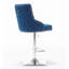 Portland Swivel Upholstered Adjustable Height Counter Stool with Metal Frame-70078078