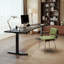 Bureau en bois massif noir ajustable-108424830