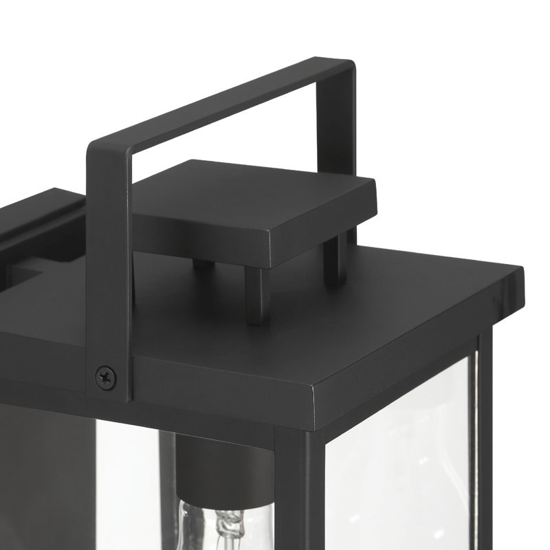 Hunter Timbergrove Outdoor 1 Light Medium 14 Inch Wall Light, 14.25” H x 6.25” W x 7.75” D