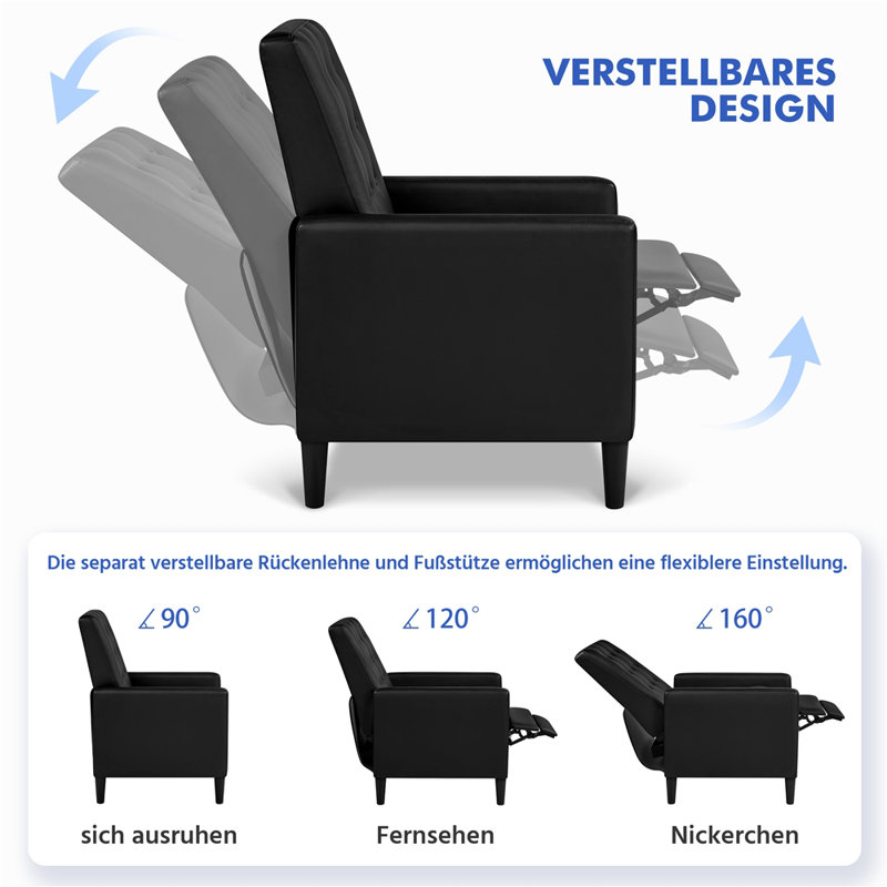 Reimar 67cm Wide Zero Gravity Recliner