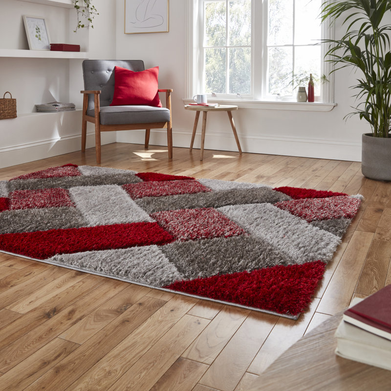 Avary area rug Machine Woven Rectangle Grey, Rectangle 80 x 150cm