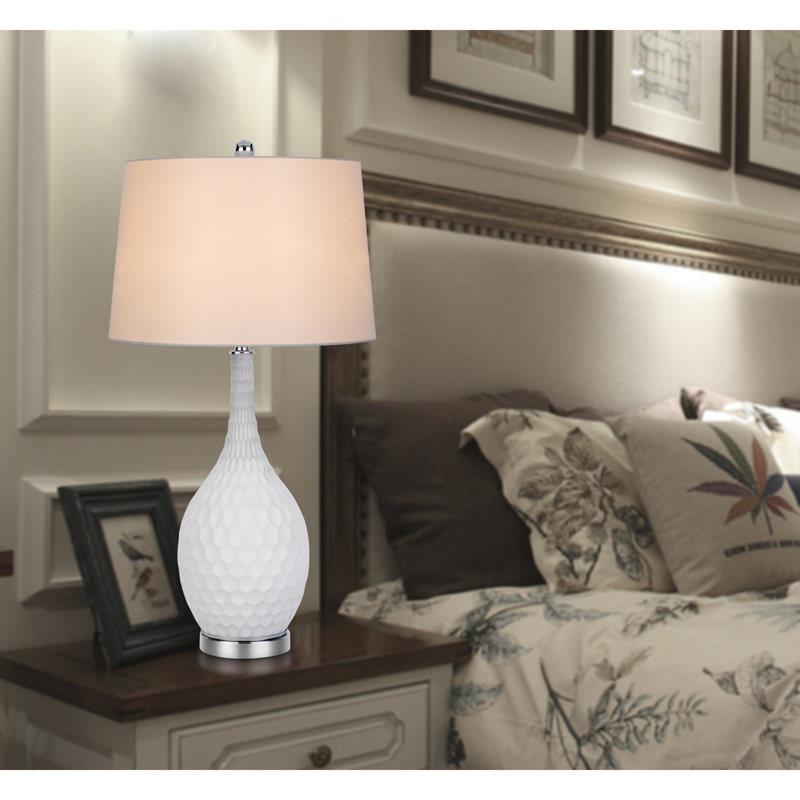 Lampe de table en verre Earron