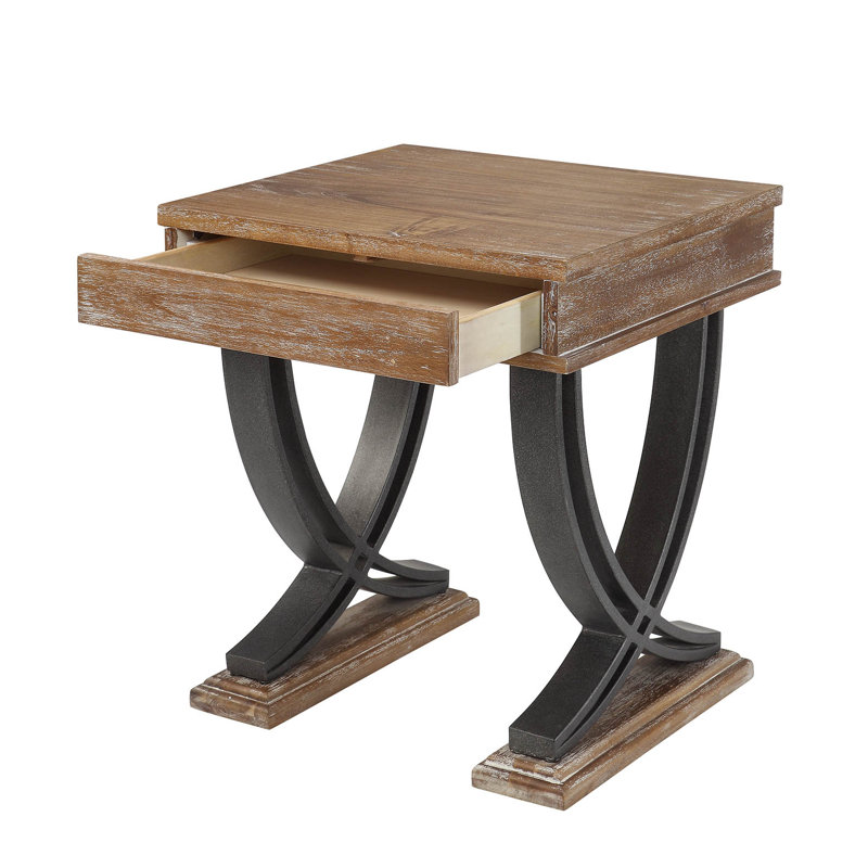 Fouts End Table with Storage