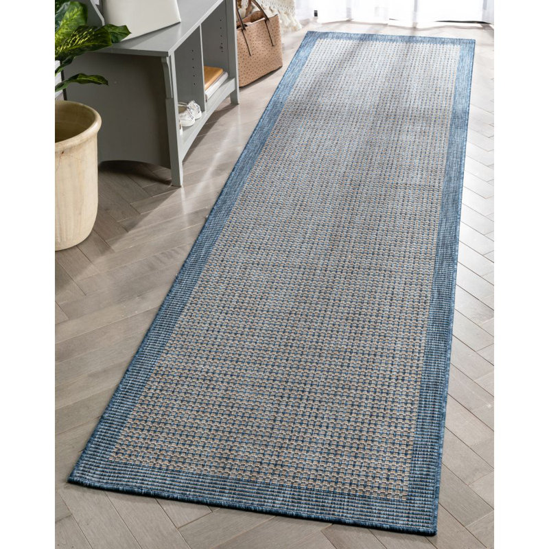 Pettitt Rectangle 160 cm x 220 cm Kilim Indoor / Outdoor Area Rug, Runner 80 x 300 cm