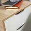 Kennedy 2 Drawer Bedside Table-1149769643