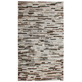 Minotaur Cowhide Striped Area Rug