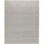Area Rug in Silver/Oatmeal