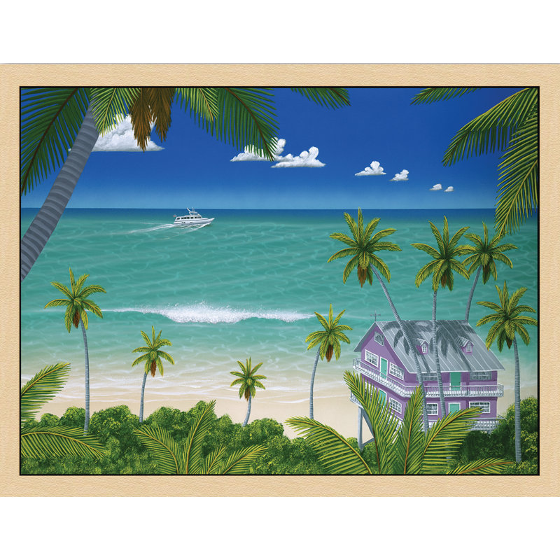 Upside of Paradise par Dan Mackin, H 13 po x l 16 po x P 1,5 po