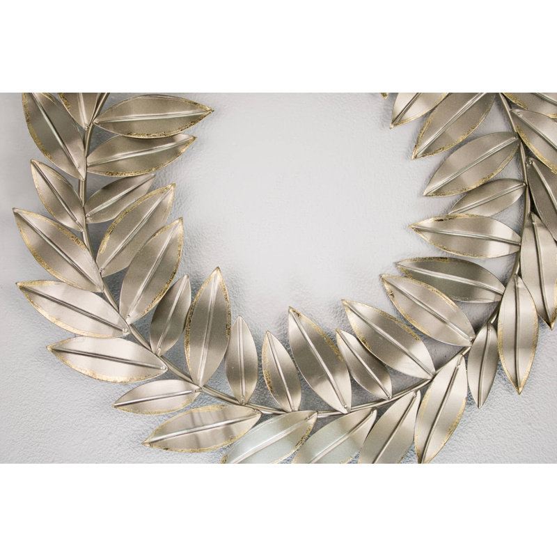 Handmade Glam Abstract Wall Decor on Metal