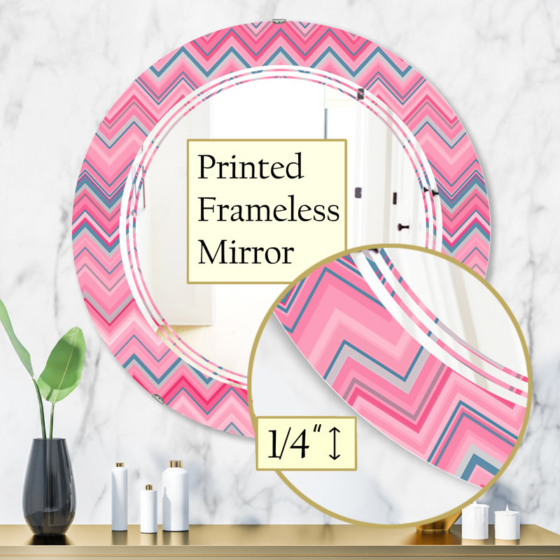 Miroir mural Triple C Abstract III, H 31,5 po x l po
