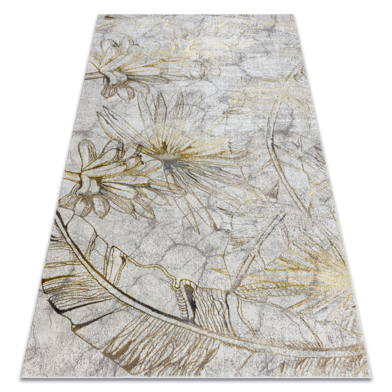 Floral Area Rug, Rectangular 200 x 290cm