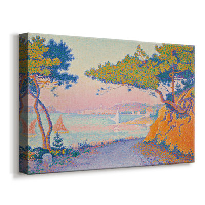Golfe-Juan-Paul Signac-Gallery Wrapped Canvas-1896
