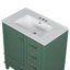 Armoire de meuble-lavabo moderne 30 po avec lavabo et rangement-569088339-569088342