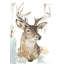Bacall Modern Deer Mount I by Ethan Harper - Painting-130318369-130318370