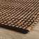 Gravel Black/Natural Handwoven Jute Rug