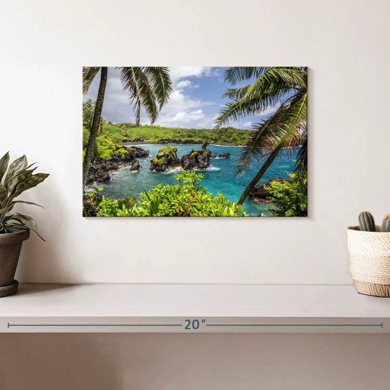 Plage Gillard Maui Island, H 8 po x l 12 po