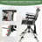 360 Degree Silent Swivel Camping Chair With Adjustable Aluminum Legs