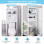 Yvette Freestanding Over the Toilet Storage