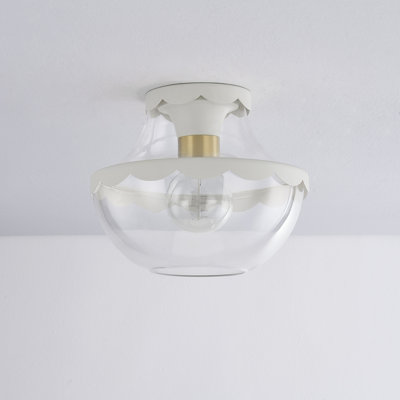 Alaina 1 Light Semi Flush
