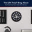 Horloge murale DEL «Welcome to the Man Cave» 12 po