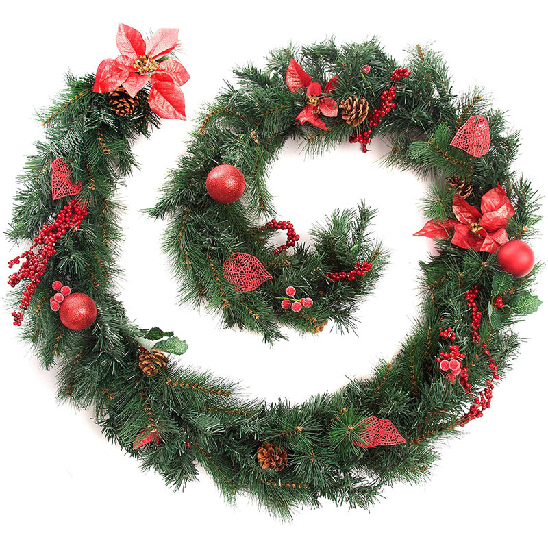 270cm Faux Spruce Garland