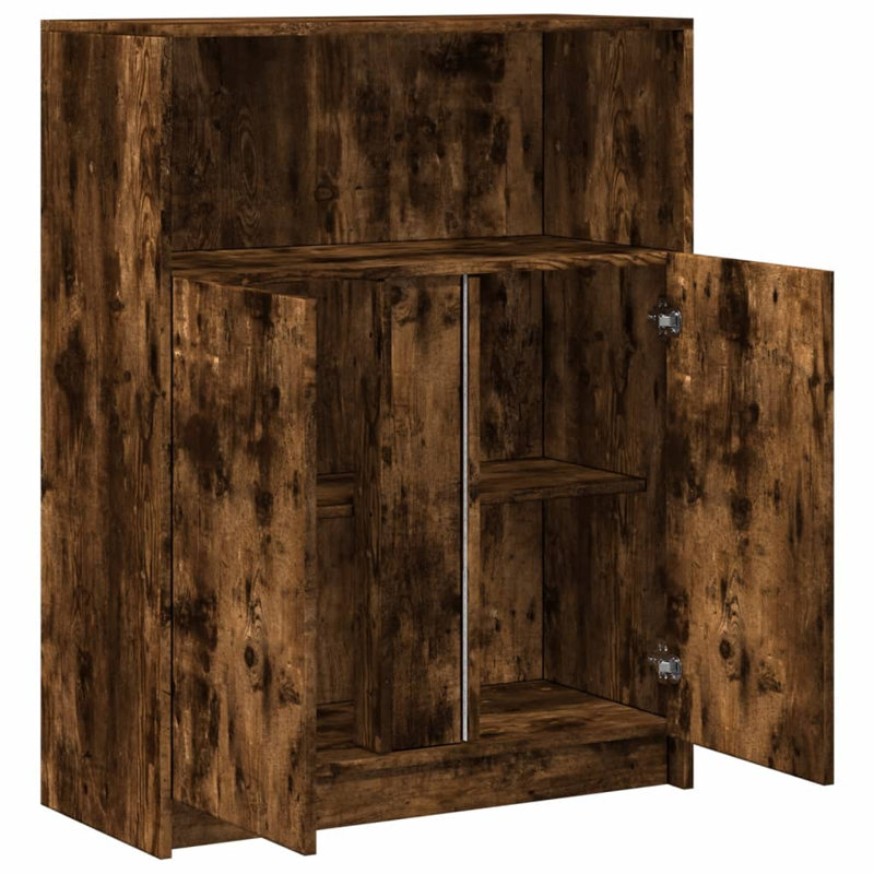 Sheadon Accent Cabinet, Smoked Oak