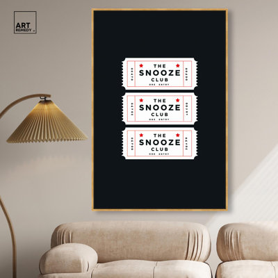 «Nap Nook», impression sur toile par Art Remedy