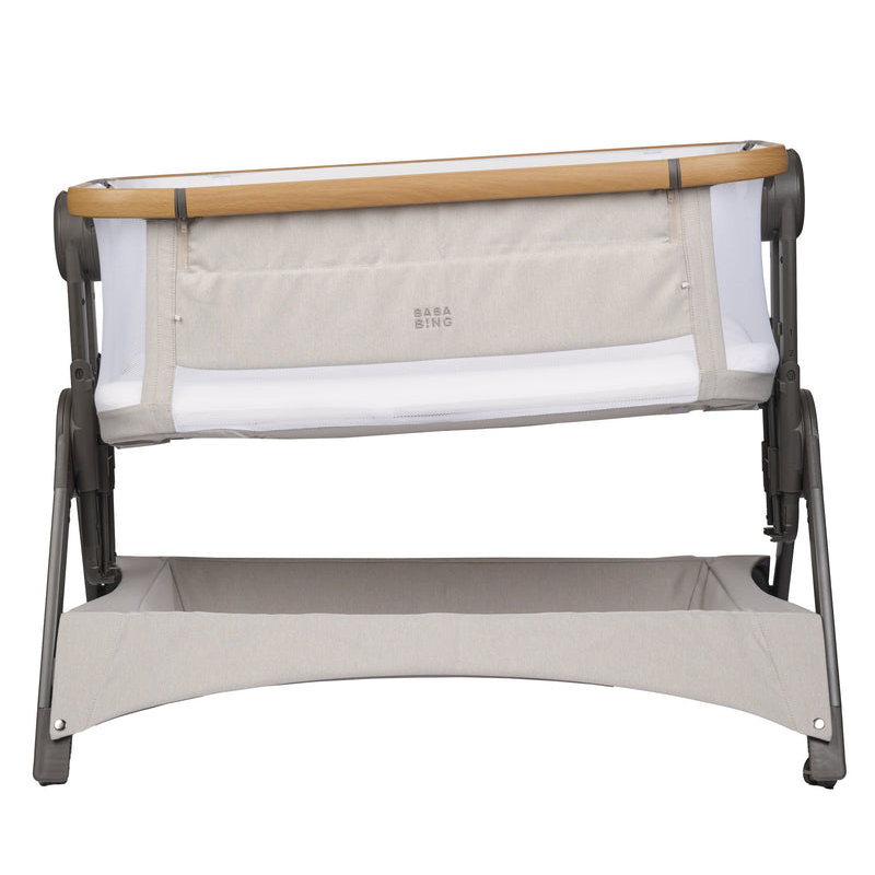 Bedside Cot with Mattress and Stand