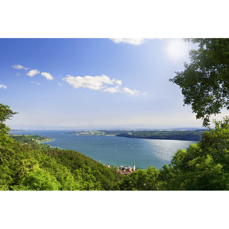 Lake Constance - Wrapped Canvas Print, 30cm H x 46cm W